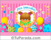 Tarjeta de cumpleaños para una amiga