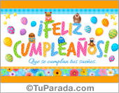 Tarjeta de cumpleaños divertida