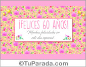 Felices 60 años