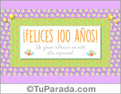 Felices 100 años