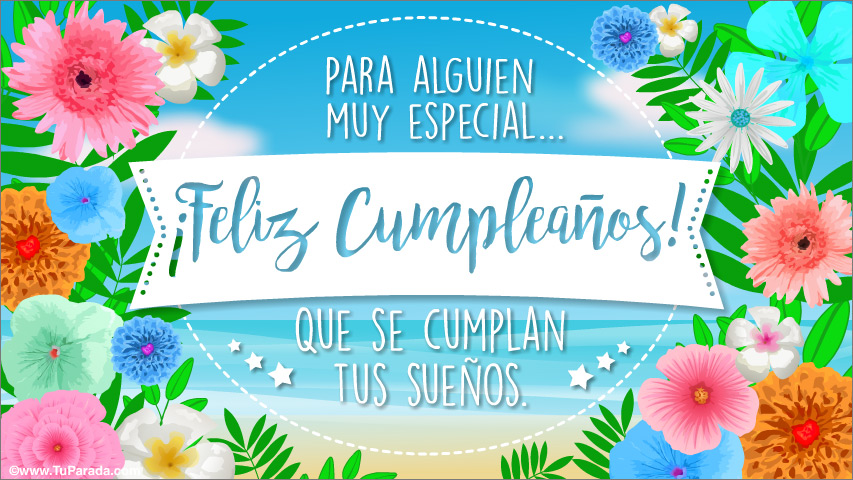 Tarjetas De Cumpleaños Para Una Amiga De Flores - Compartir Tarjeta