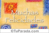 Muchas felicidades