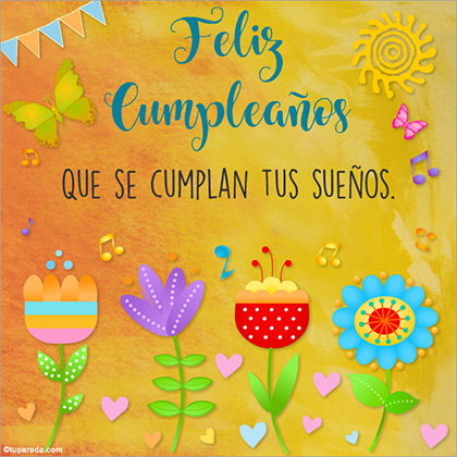 Que se cumplan tus sueños