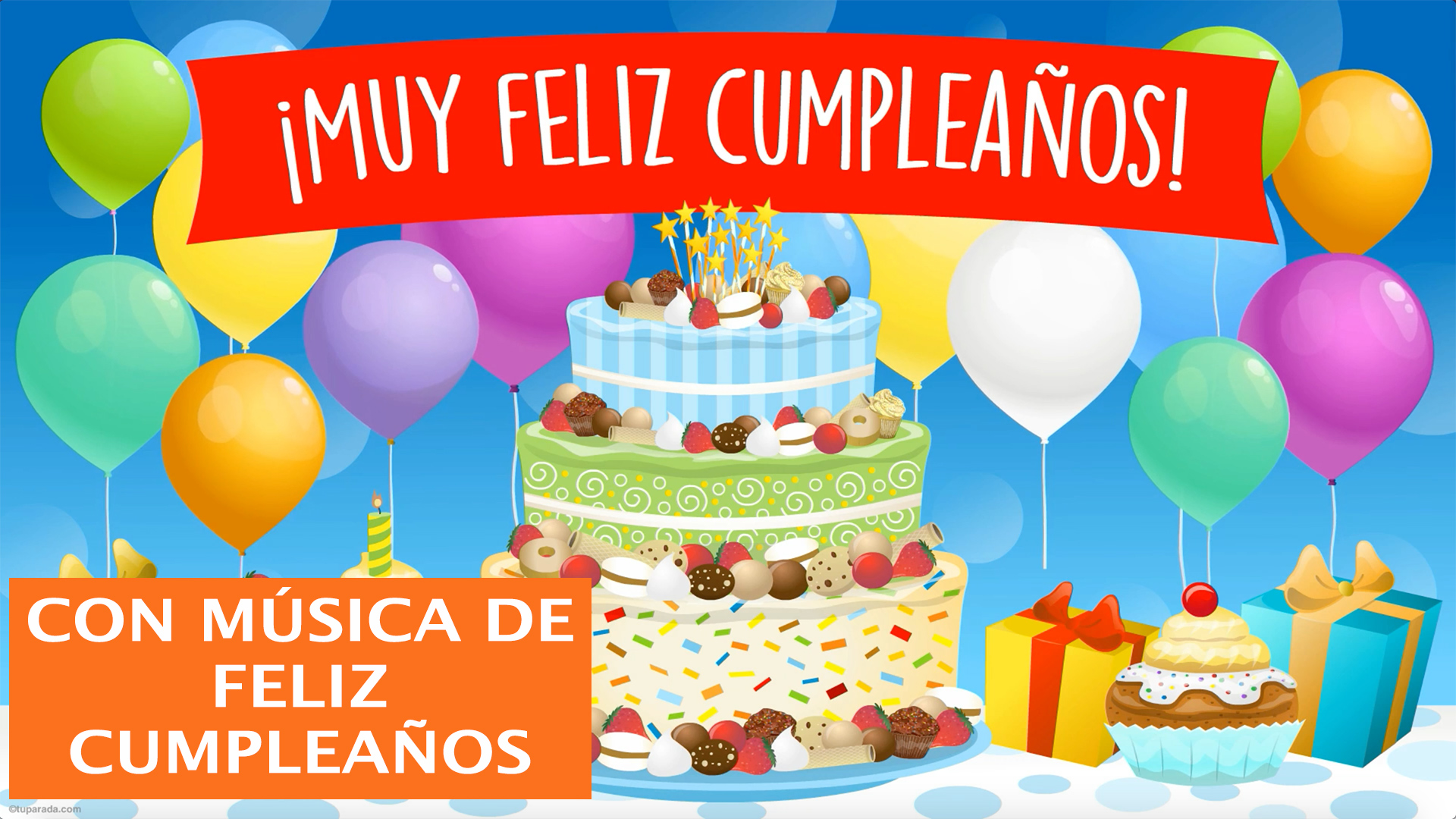 Feliz Cumpleaños con música