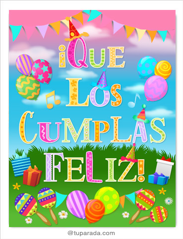 Tarjeta de Cumpleaños
