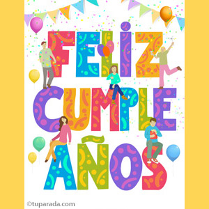 Tarjeta de Cumpleaños