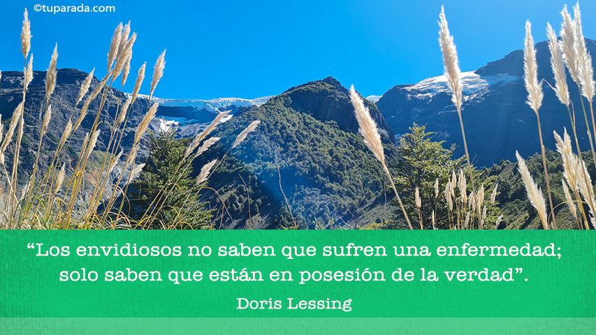 Posesión de la verdad - Frase de Doris Lessing