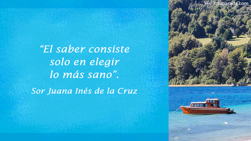 Frases de Sor Juana Inés de la Cruz
