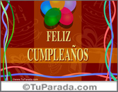 Cumpleaños con cintas