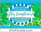 Feliz cumpleaños marino