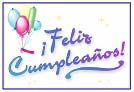 Feliz cumpleaños con fondo blanco