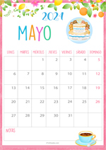 Calendario Mayo 2024 - Imágenes