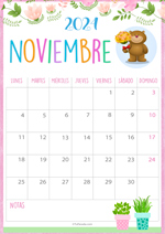 Calendario Noviembre 2024 Imágenes