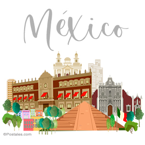 Imágenes, postales: México