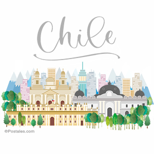 Postal de Chile