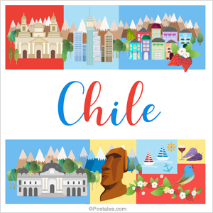 Imágenes, postales: Chile