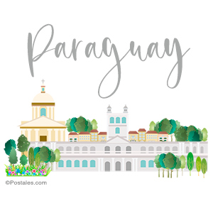 Imágenes, postales: Paraguay