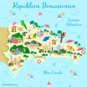 Mapa de República Dominicana