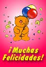 Muchas felicidades.