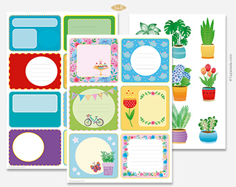 Etiquetas para acompañar regalos y decorarlos