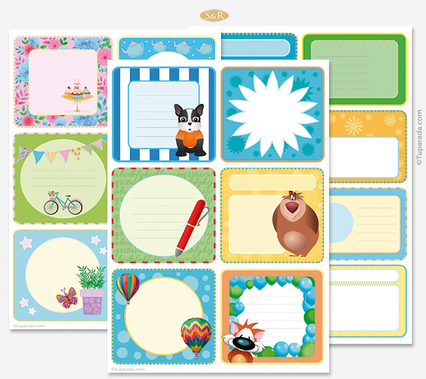 Pegatinas y Stickers para imprimir y personalizar en alta calidad