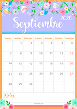 Calendario Septiembre 2026