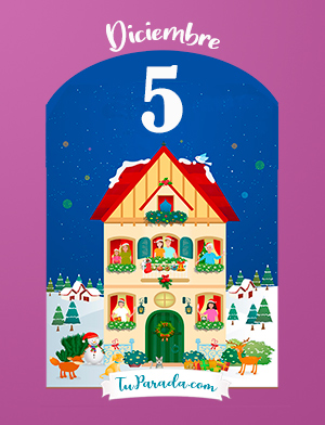 Tarjeta de Calendario de Adviento