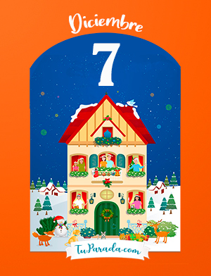 7 de diciembre: Faltan 17 días - Calendario de Adviento