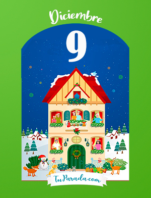 9 de diciembre: Faltan 15 días - Calendario de Adviento