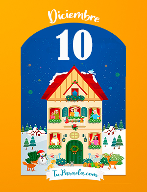 10 de diciembre: Faltan 14 días - Calendario de Adviento