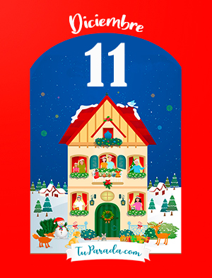 11 de diciembre: Faltan 13 días - Calendario de Adviento