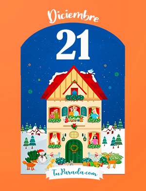 21 de diciembre: Faltan 3 días - Calendario de Adviento