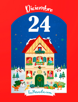 24 de diciembre: ¡Hoy es Nochebuena! - Calendario de Adviento