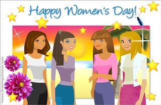 Happy Women's Day ecard