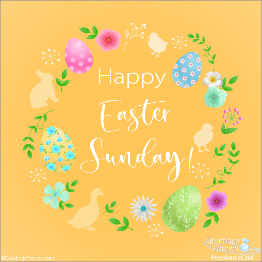 Happy Easter Sunday ecard