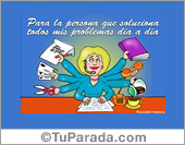 Para la persona...