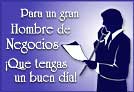 Para un gran hombre...