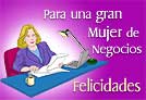 Mujer de negocios.
