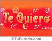 Te quiero
