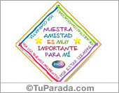 Nuestra amistad...