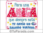 Para una gran amiga