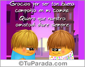 La amistad es muy importante