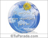 Tu amistad