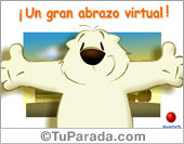 Tarjeta de abrazo