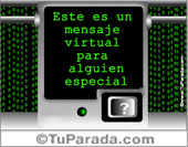 Mensaje virtual