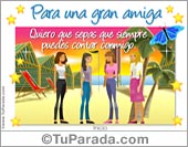 Para una gran amiga