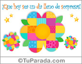 Un día lleno de sorpresas
