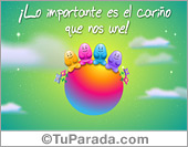 Lo importante...