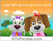 Nuestra amistad creció...