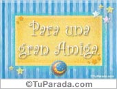Para una gran amiga